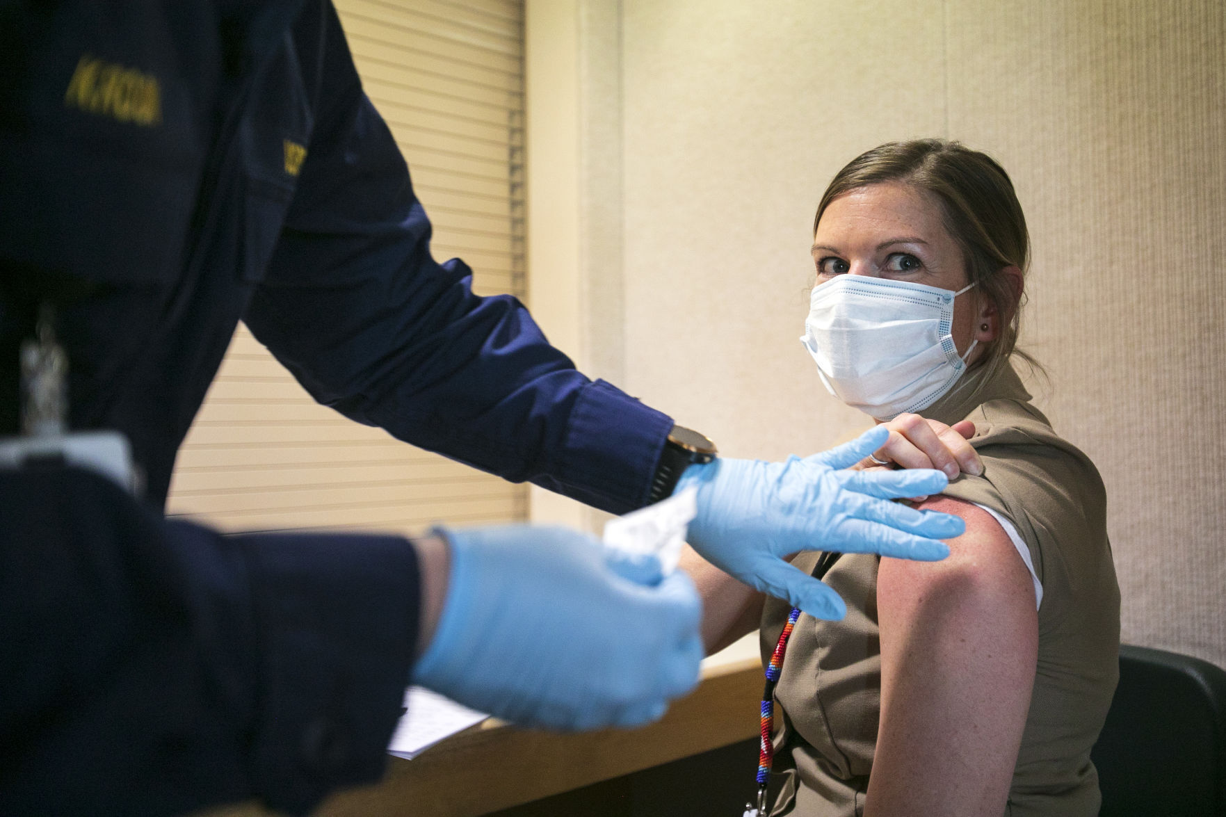 Vaccines administered on Crow reservation